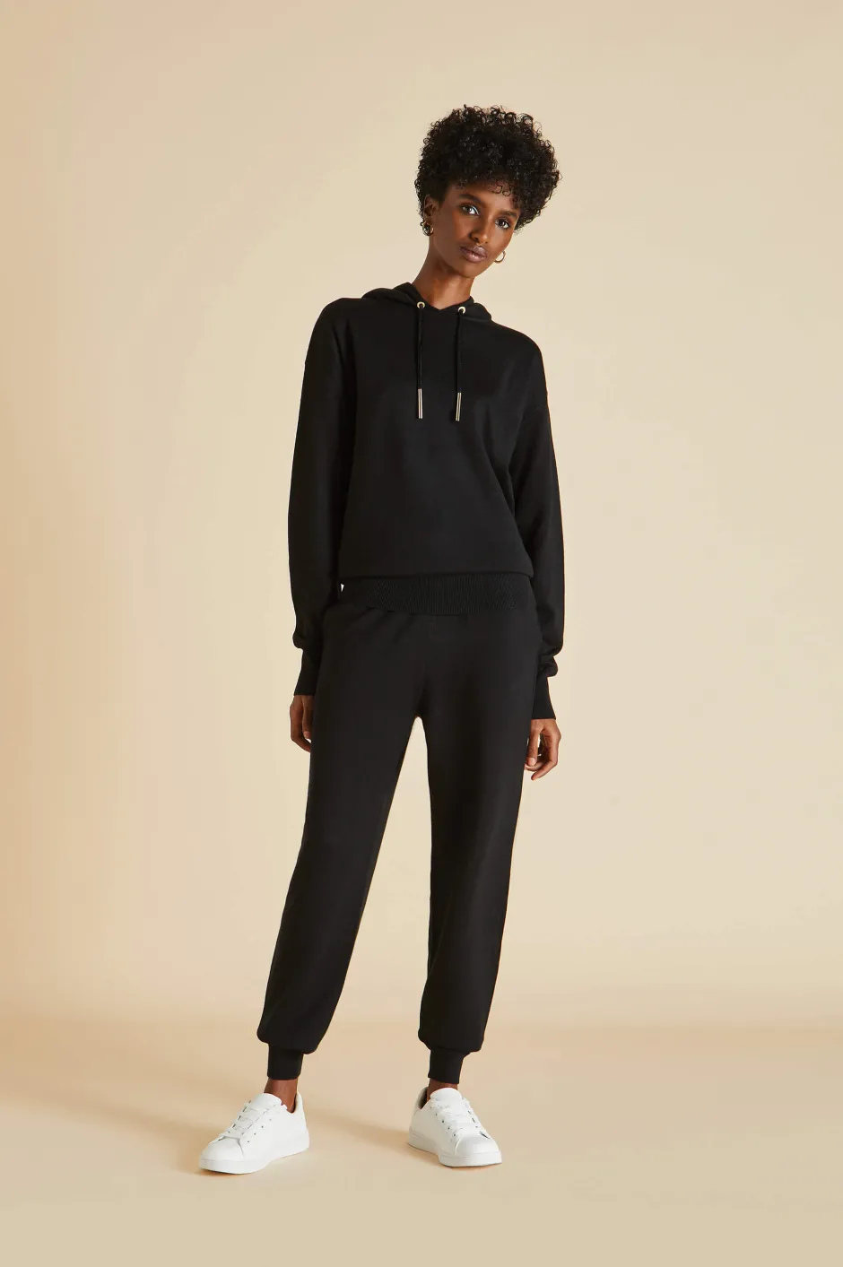 Online Olivia von Halle Gia Berlin Tracksuitin Silk-Cashmere Black