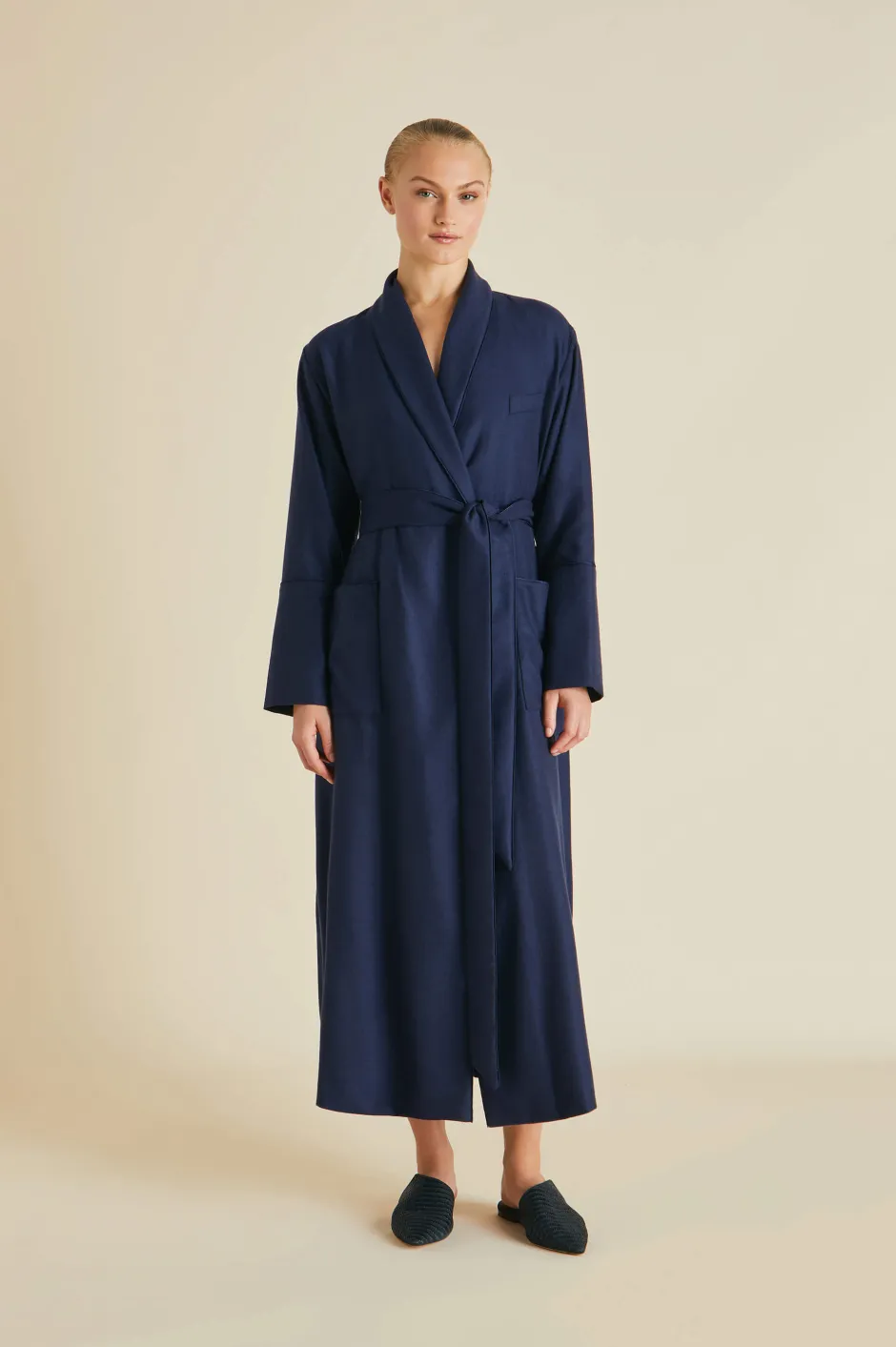 Hot Olivia von Halle Logan Osaka Robein Cashmere Navy