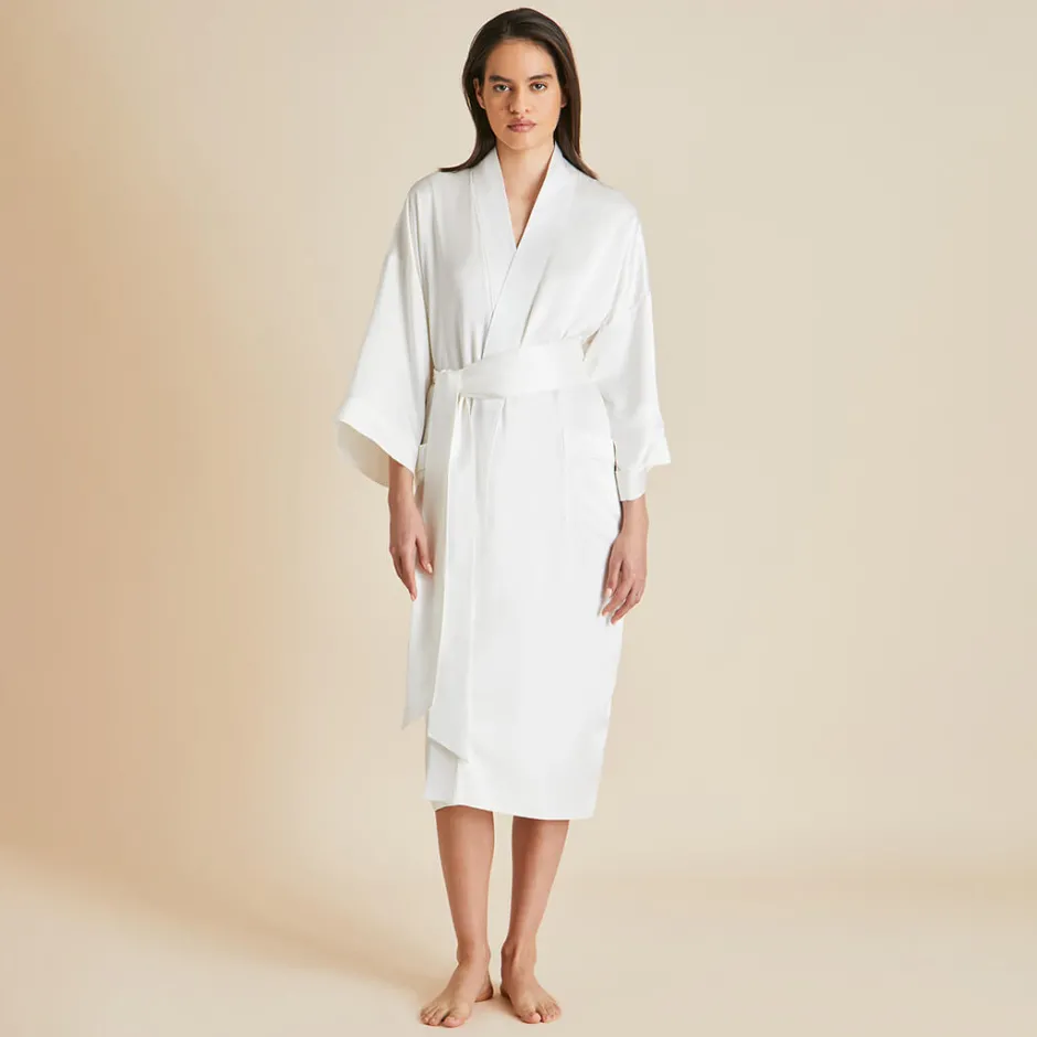 Store Olivia von Halle Sabine Robein Silk Twill Ivory